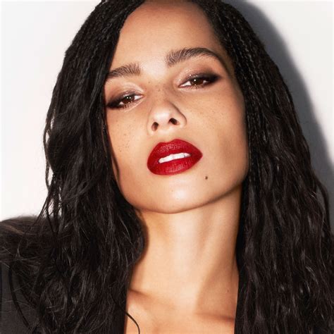 youtube zoe kravitz x ysl lipstick|zoe kravitz YSL shade.